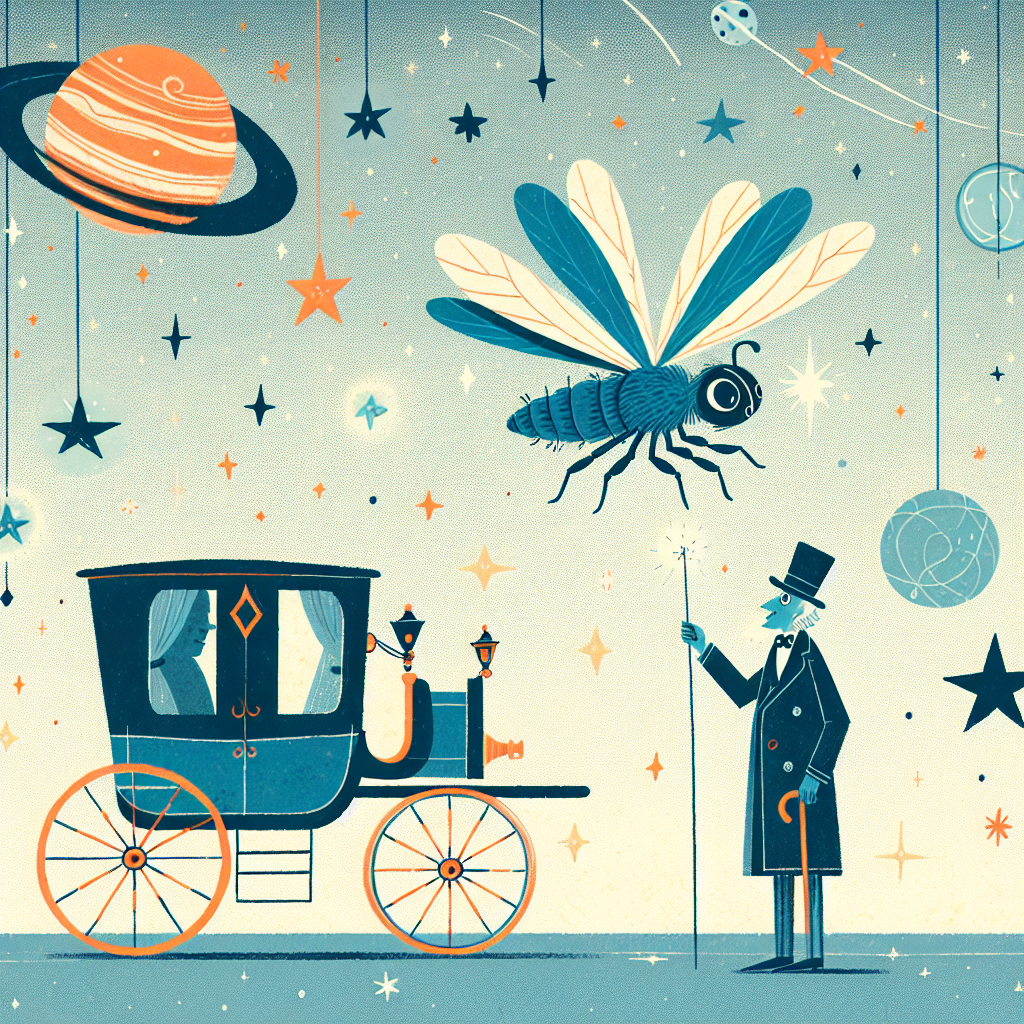 Le coche et la mouche image