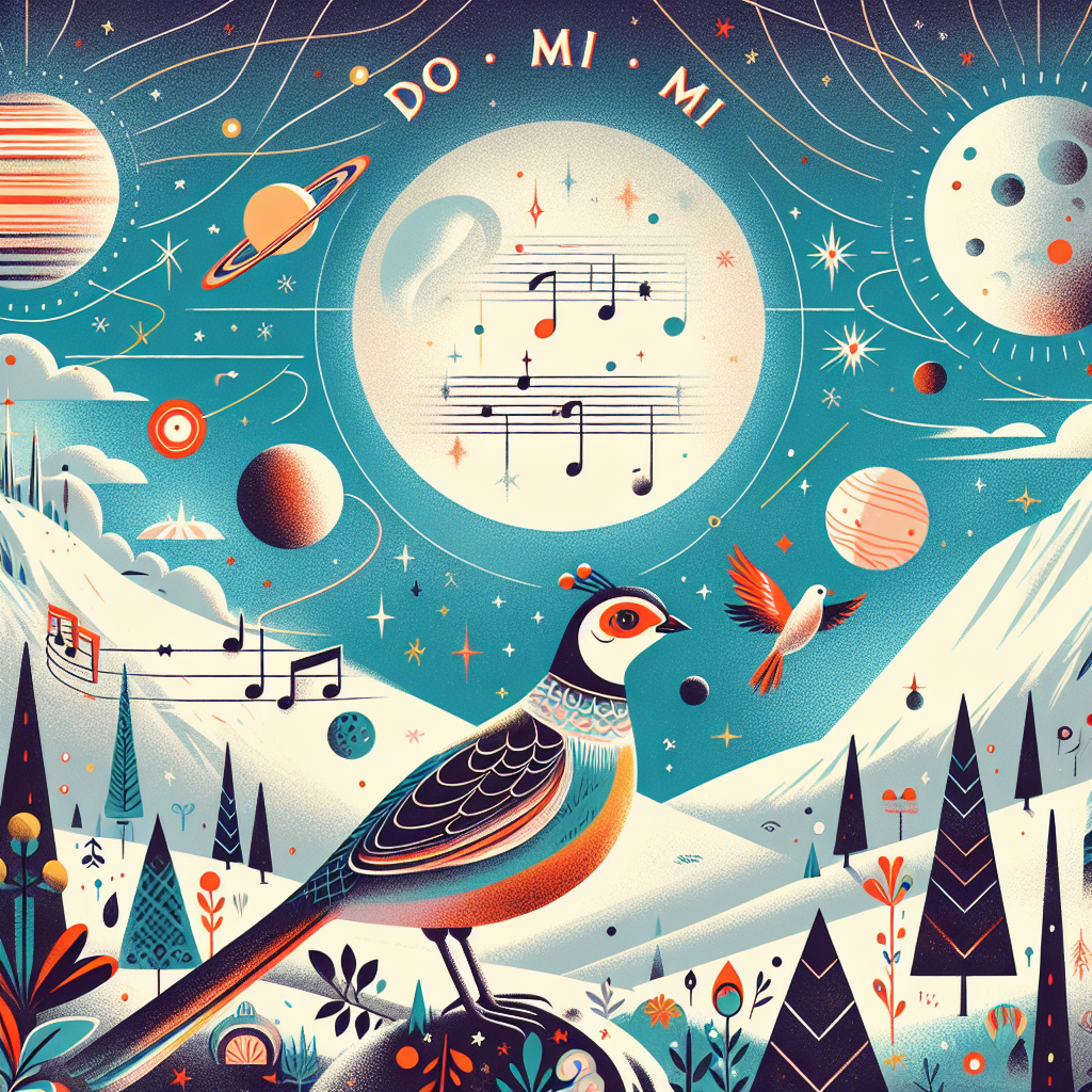 Do ré mi la perdrix image