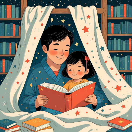 Livre ouvert laissant s’envoler l’imaginaire de l’enfant.